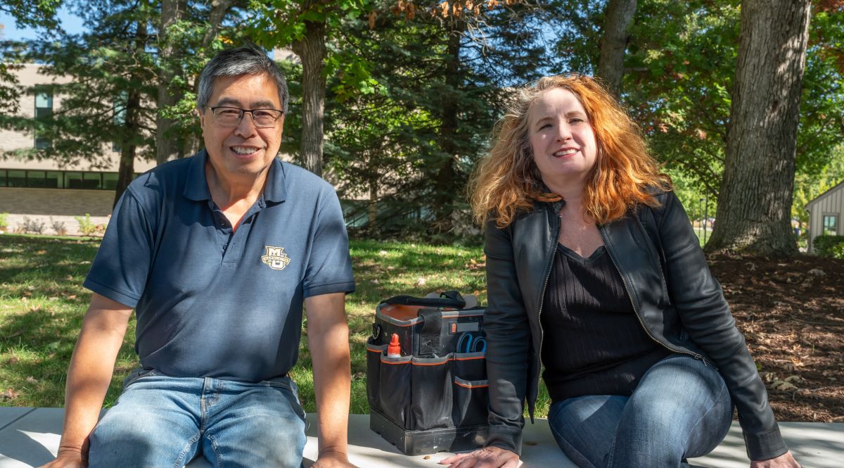 Adult Learners outside