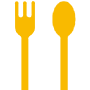 Fork and Spoon Food Icon