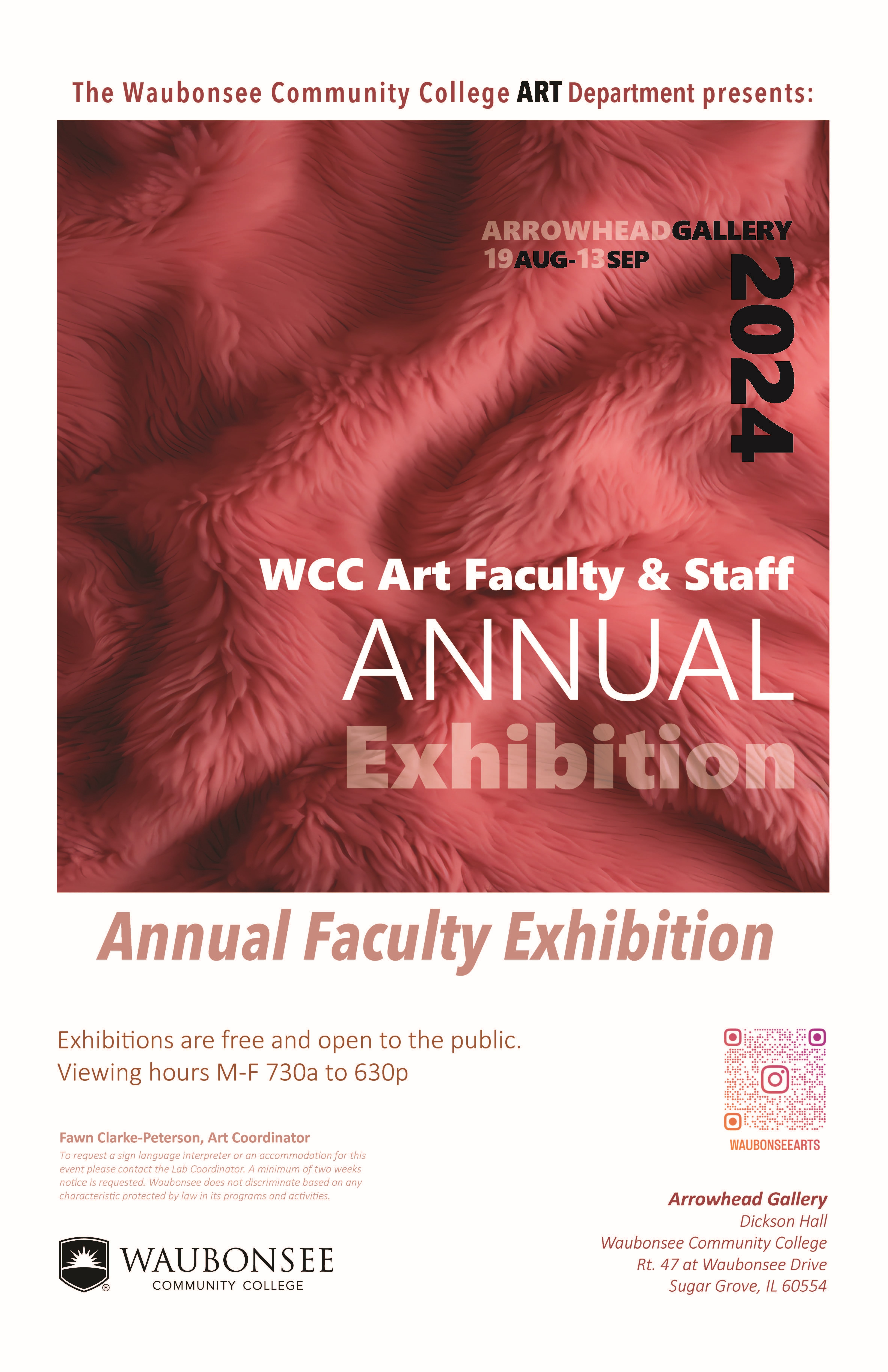 WCC art faculty and staff