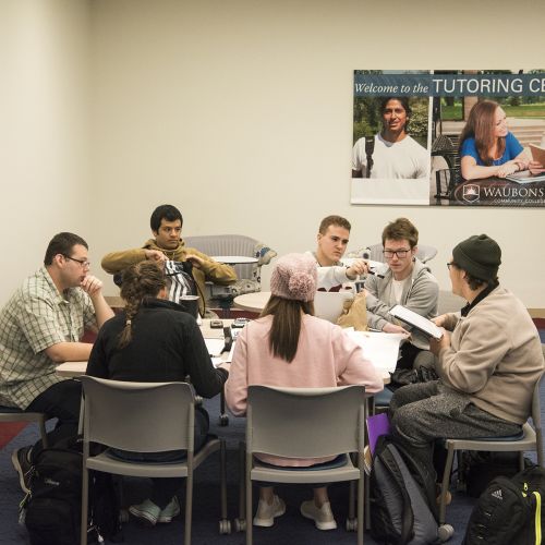 Collins Tutoring Center Students