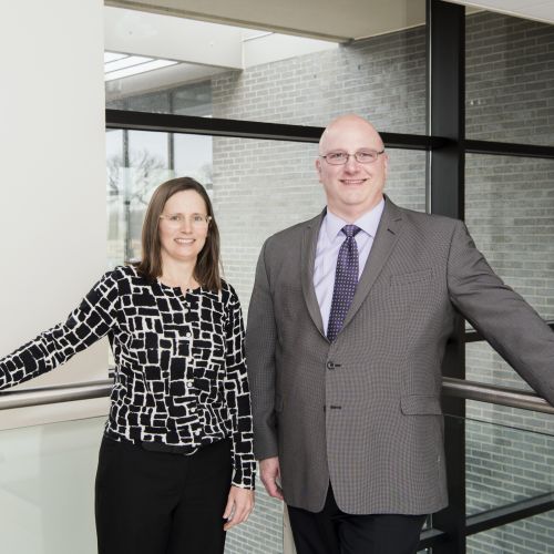 Photo of Catherine Collins and Daniel Gibbons