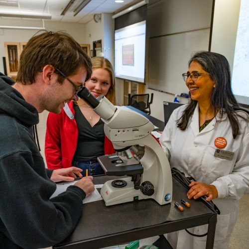 Dr. Sheela Vemu, Associate Professor of Biology 