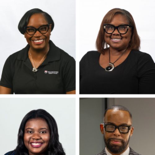 Juneteenth Panelists: Shellee McCullum, Tacarra Ford, Chassie Sherretz, and moderated by Clayton Muhammad