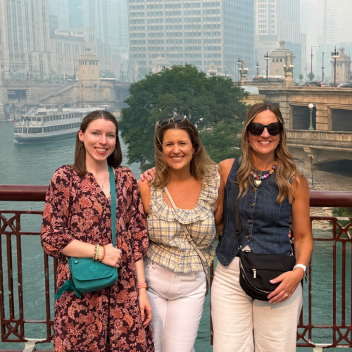 Bayley Bishop, Kate Sampson, and Kera Hollenbeck at 2026 NCMPR Leadership Institute