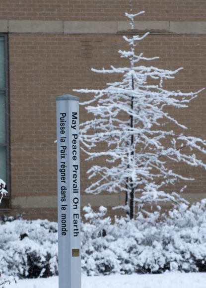 Photo of Peace Pole