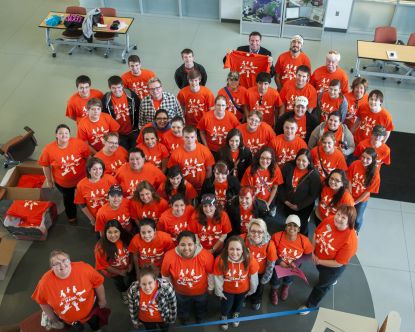 More than 50 students, faculty and staff participated in the first WCC Day of Service