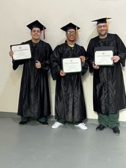 HSE Kane County Jail Graduates 