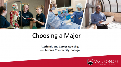 College Night - Choosing a Major Presentation (PDF)