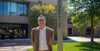 Todd Laufenberg outside