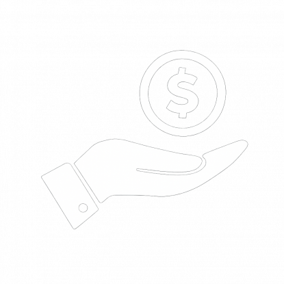 money hand icon