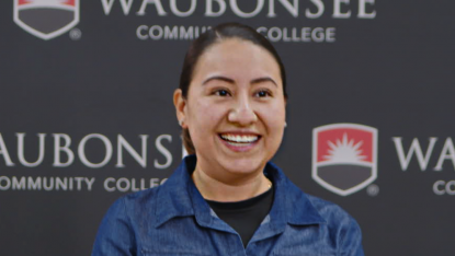 Itzel Hernandez, Waubonsee Adult Education Student