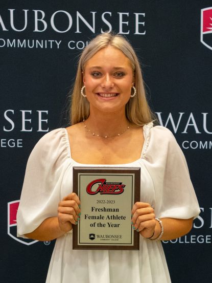 Emily Hurst 2023 Athletics HOF - Freshman Female Athlete of the Year