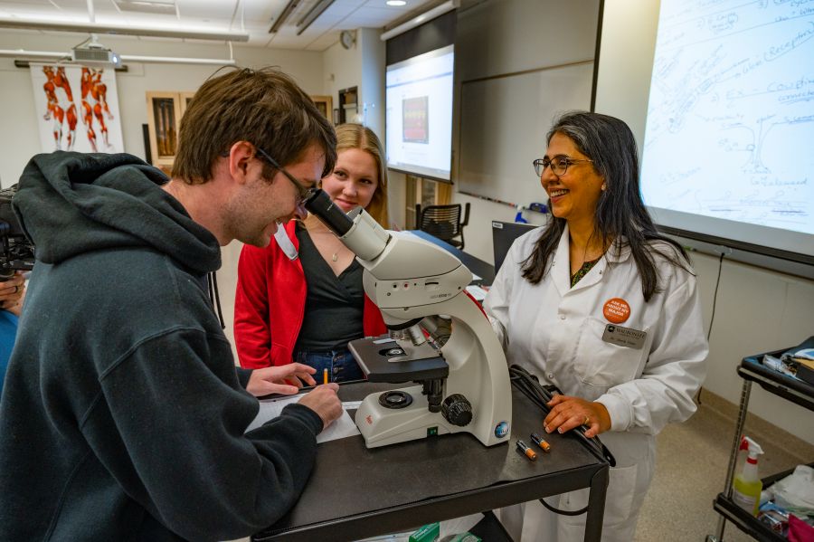 Dr. Sheela Vemu, Associate Professor of Biology 