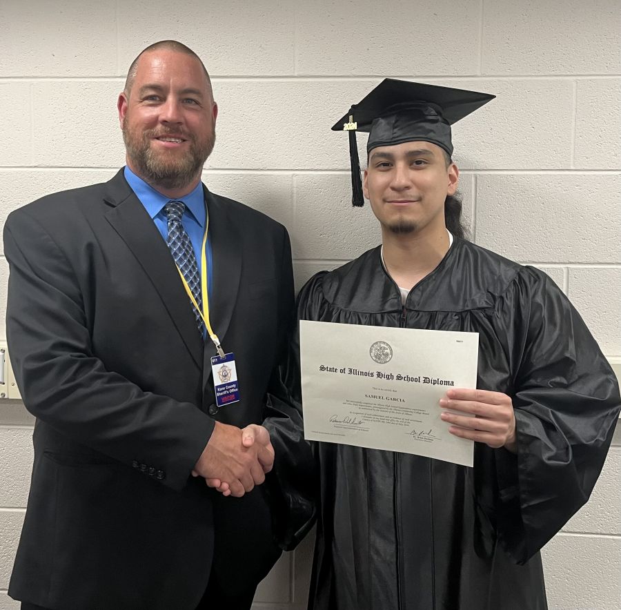 Adam Schaeur with HSE Jail Graduate 